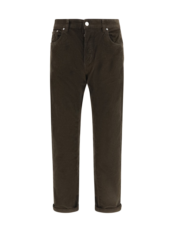 Corduroy design Pants 1