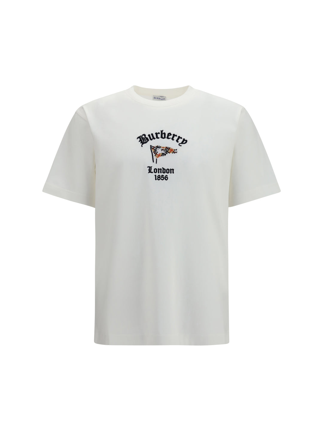 Check cotton T-shirt 1