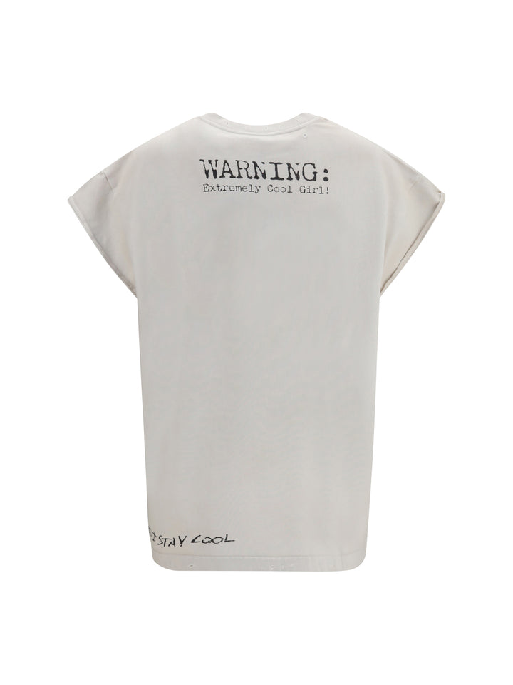 Oversized printed jersey T-shirt 2