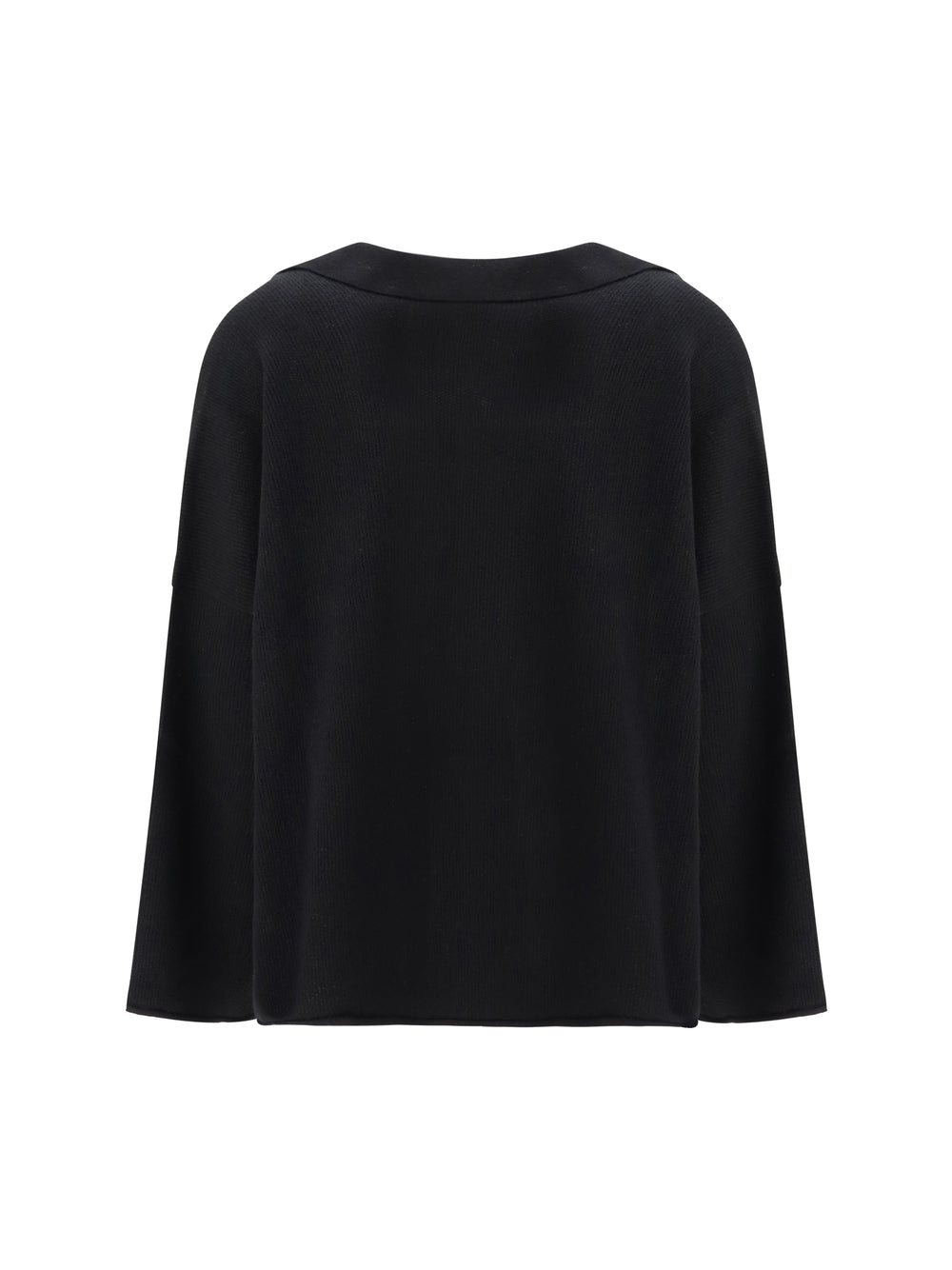 Sweater with polo collar 2