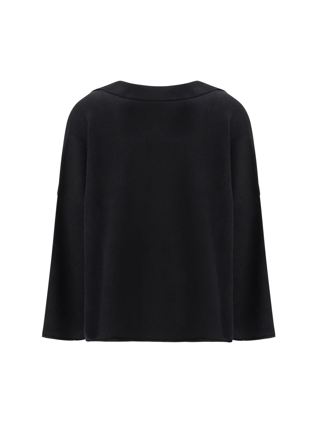 Sweater with polo collar 2