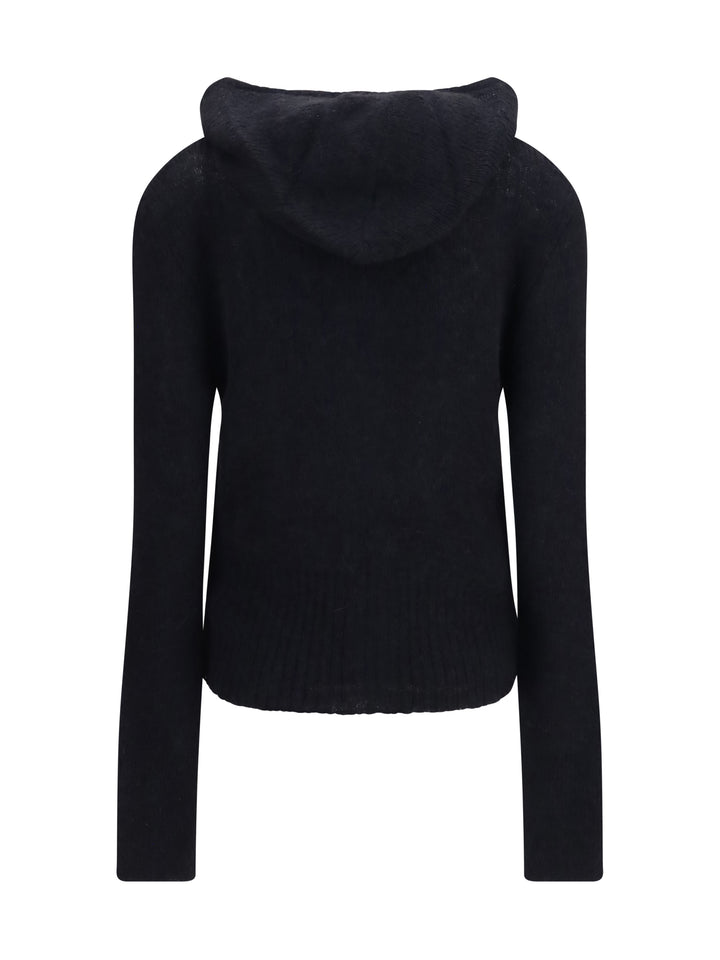 Alpaca-blend Zip-Up Hoodie 2