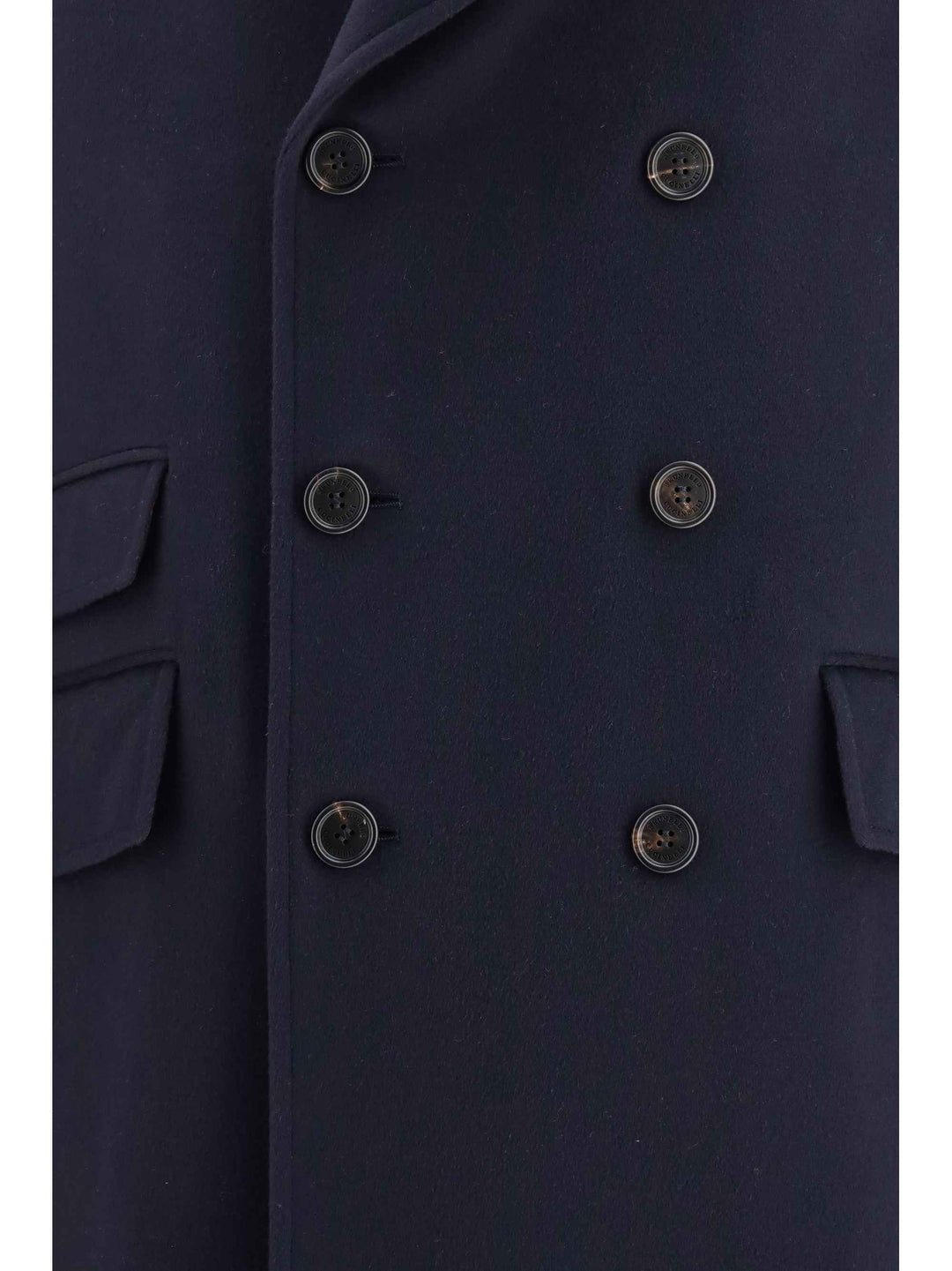 Double-breasted wool Coat