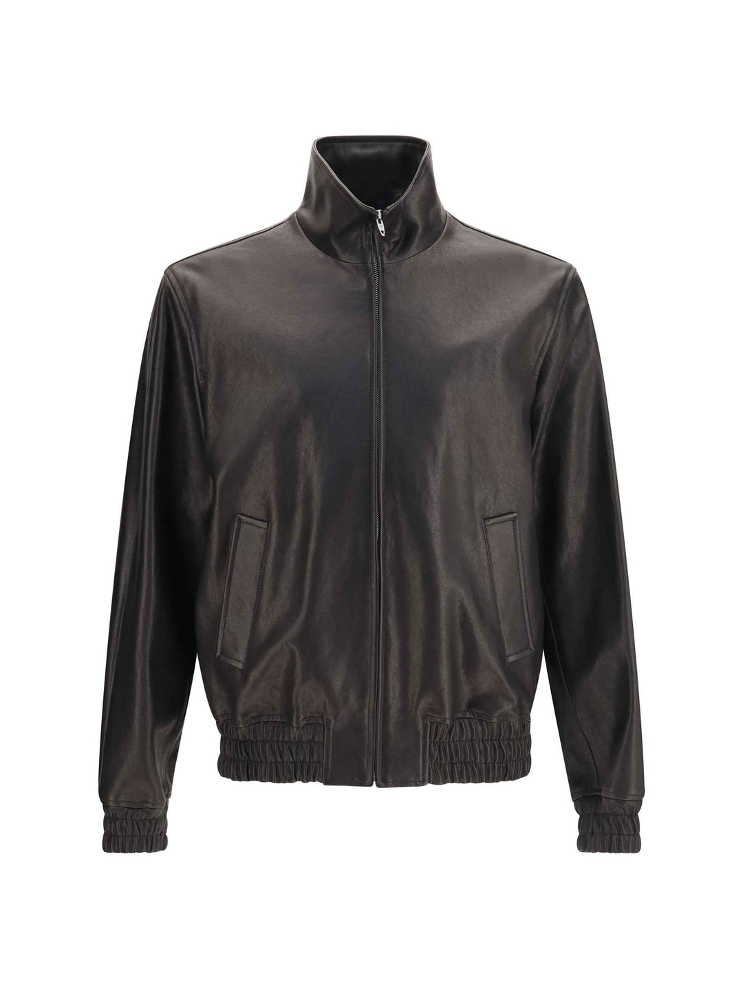 Leather Zip Jacket