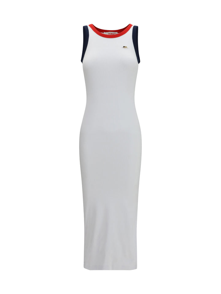 Midi Dress in ribbed cotton 1