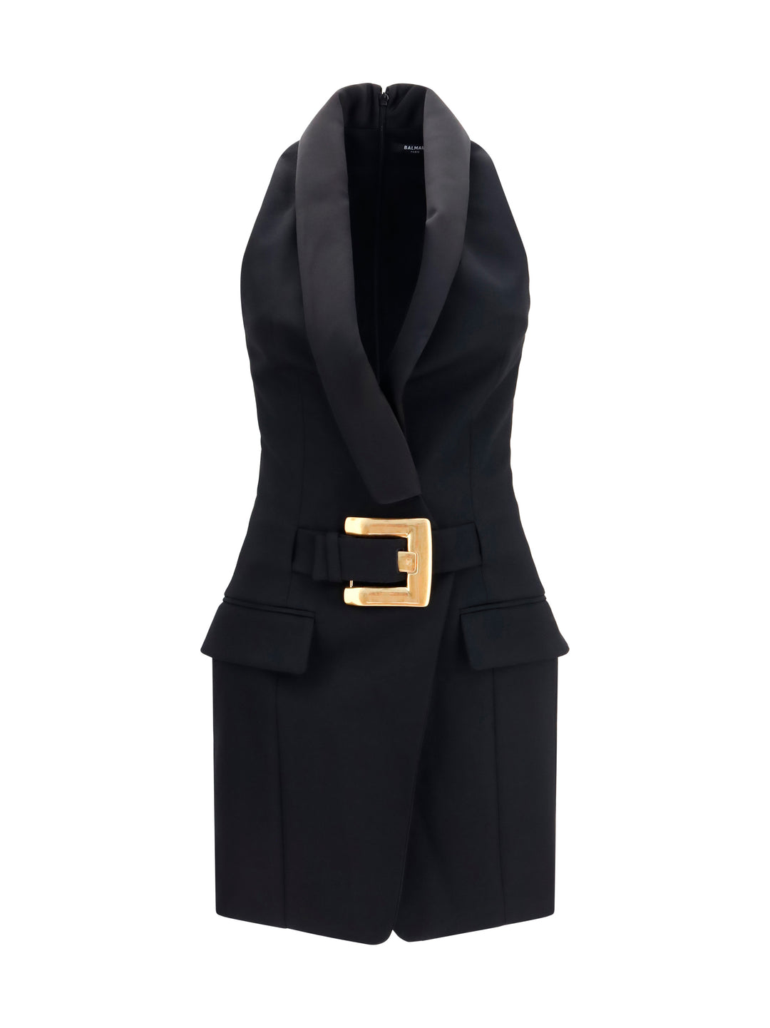Grain de poudre belted Dress 1