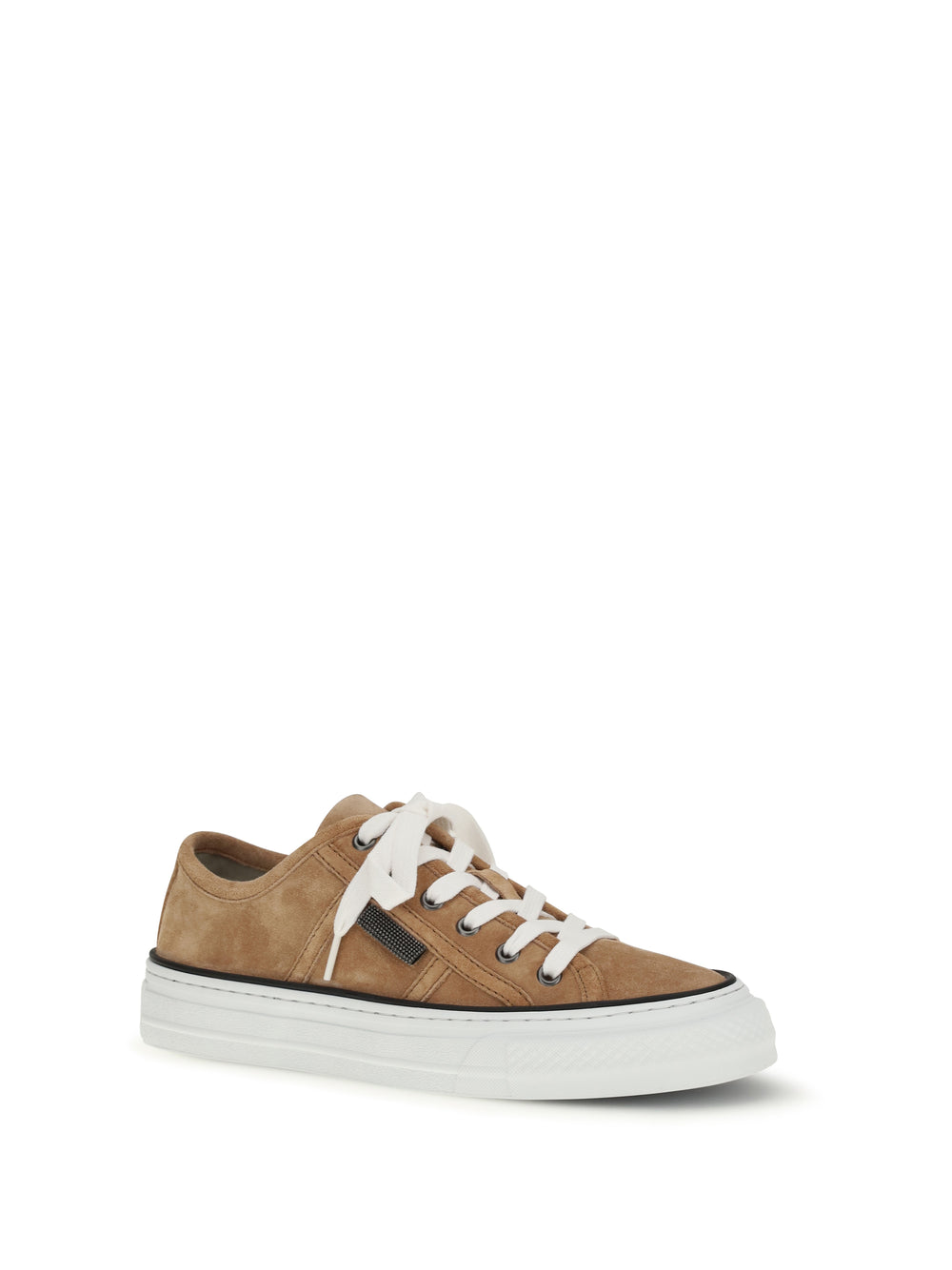 Shiny Tab suede Sneakers 2
