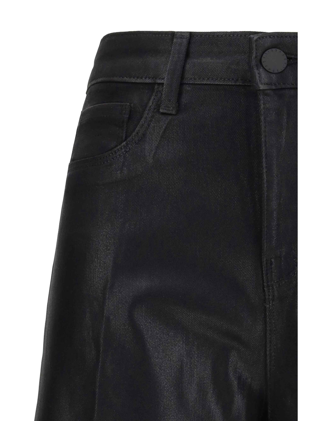 Clayton Coated wide leg Jeans