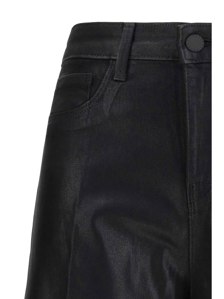 Clayton Coated wide leg Jeans