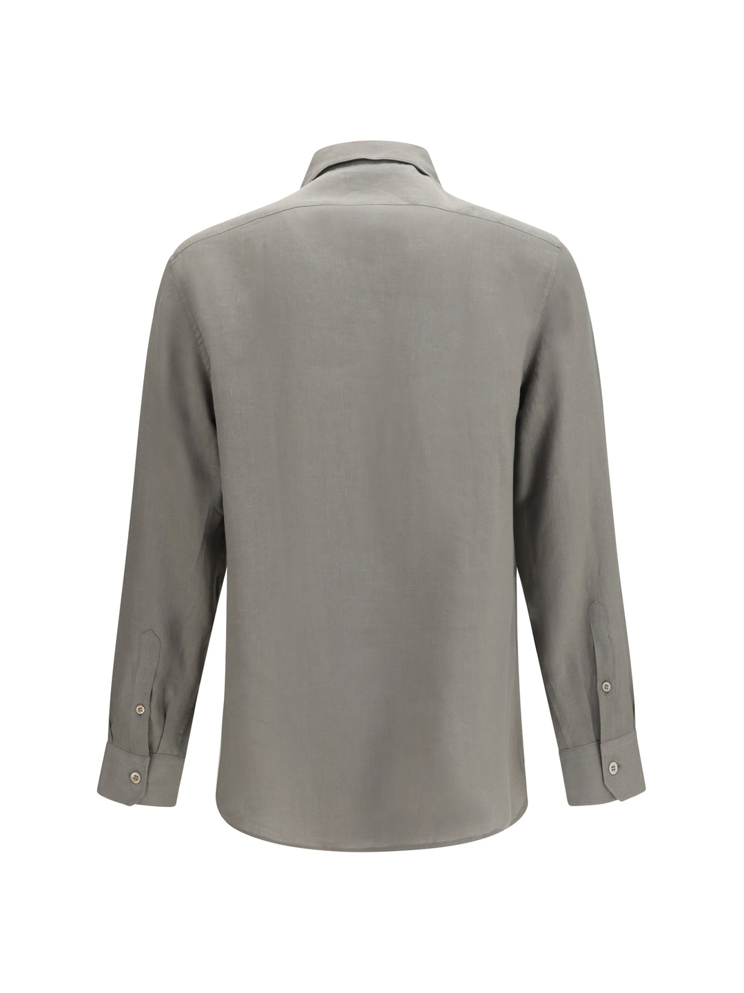 Easy-fit linen Shirt with chest pockets 2