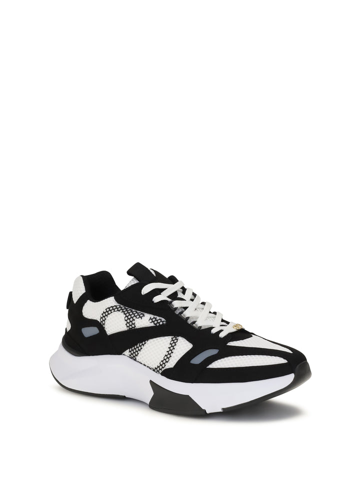Demivee mesh and suede Sneakers 2