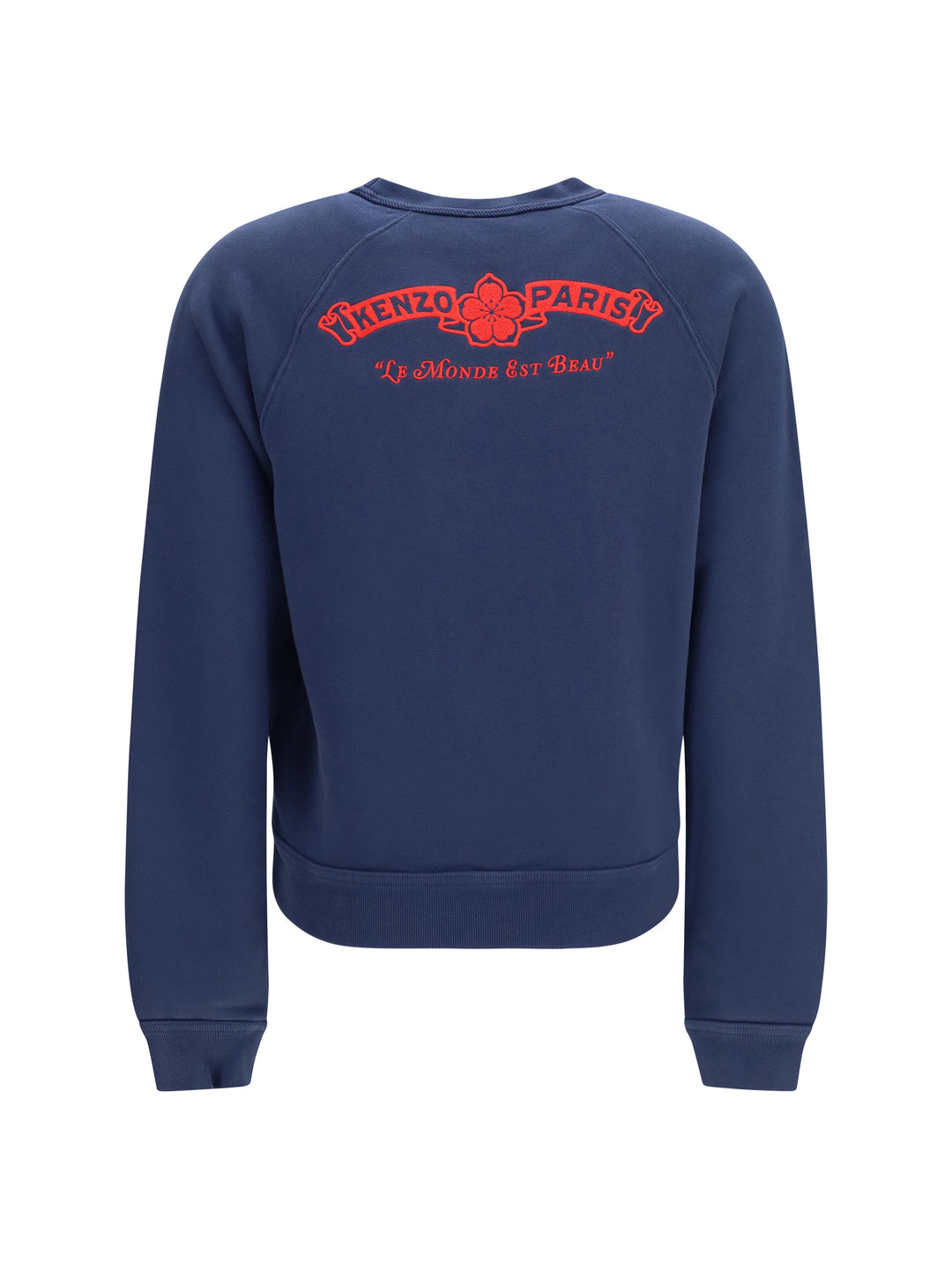 Kenzo Paris Emblem embroidered cotton Sweatshirt 2