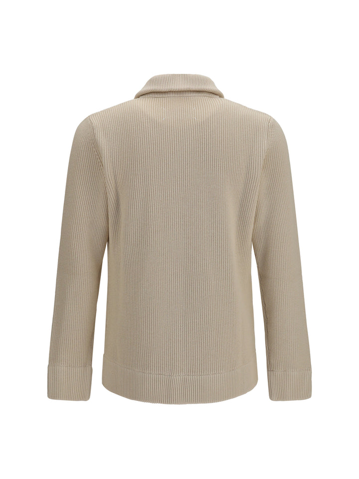 Cotton zip-up Sweater 2