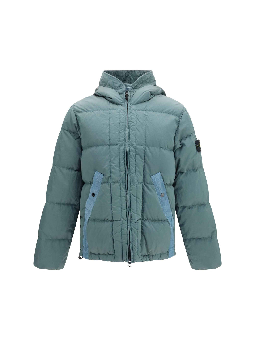 Nylon Metal hooded Puffer Jacket