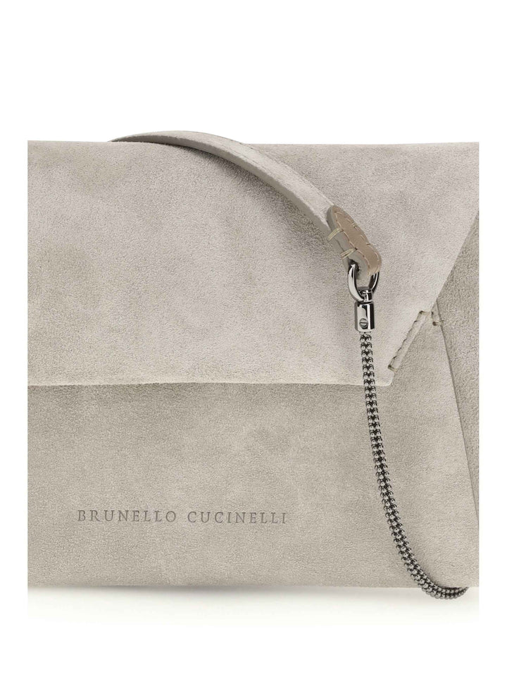 BC Duo suede Clutch Bag