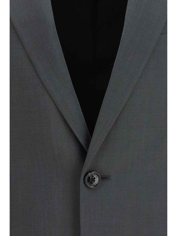 Single-breasted wool and mohair Jacket
