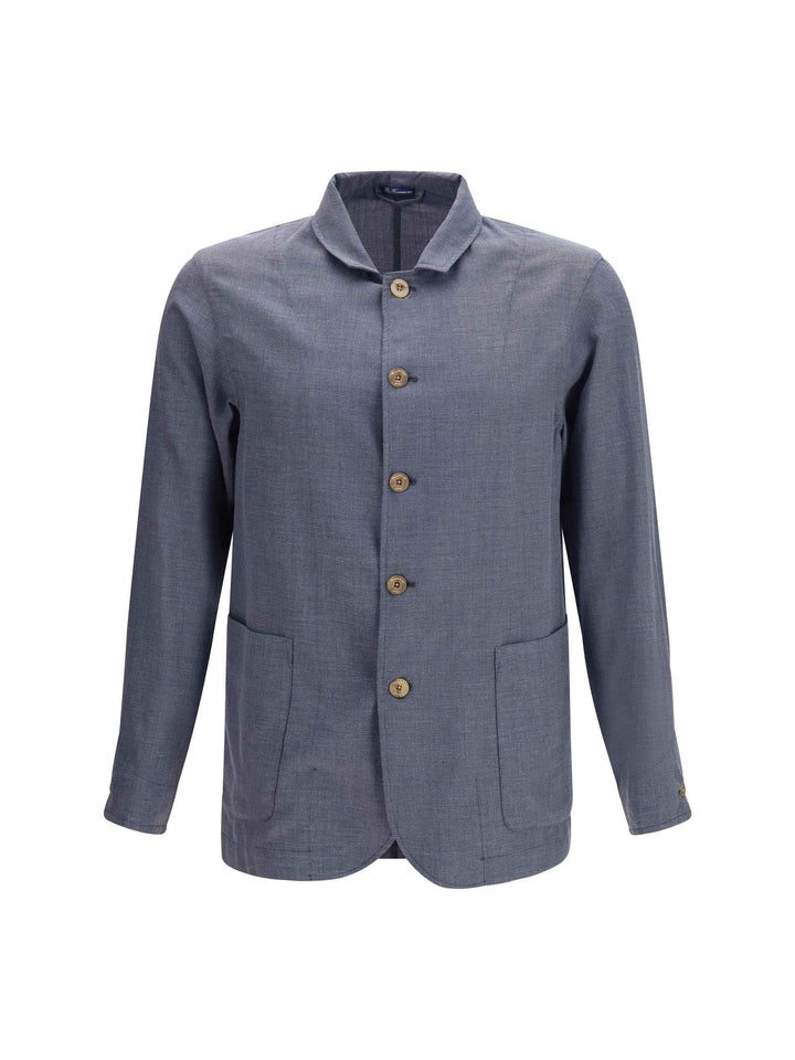 Cotton and silk blend Jacket