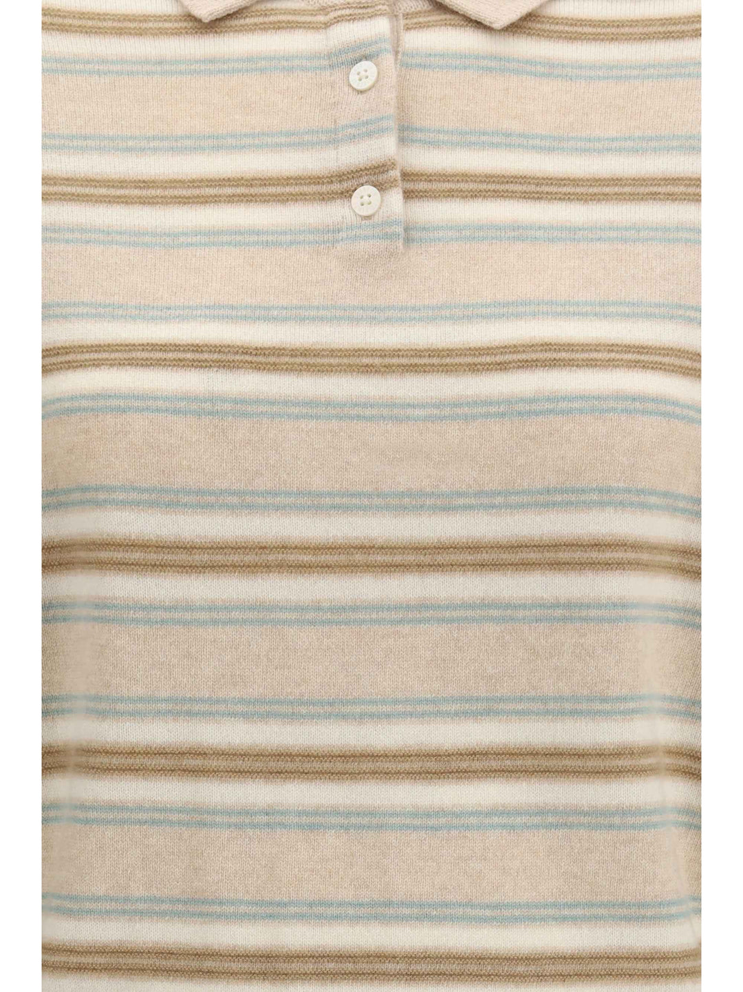 College striped Polo Sweater