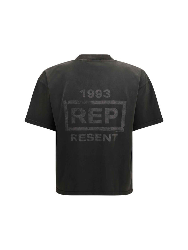 Resent cotton T-shirt with print