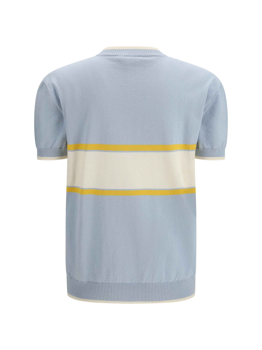 Logo script crewneck with short sleeves