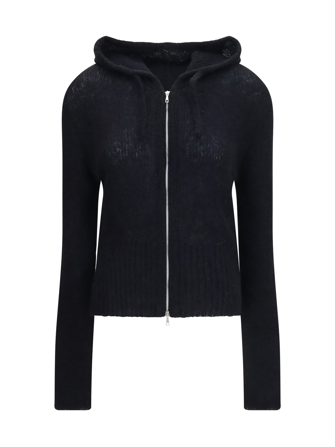 Alpaca-blend Zip-Up Hoodie 1