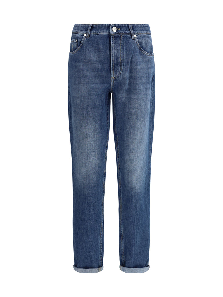 Cuffed Jeans 1