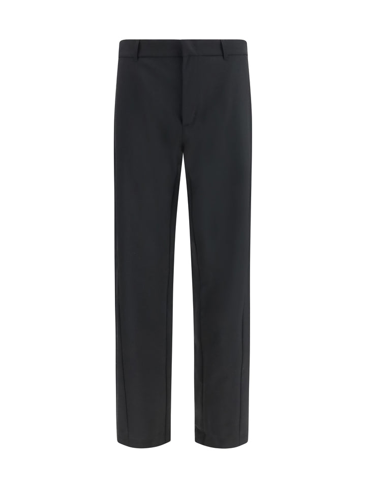 Wool-blend straight-leg Pants 1