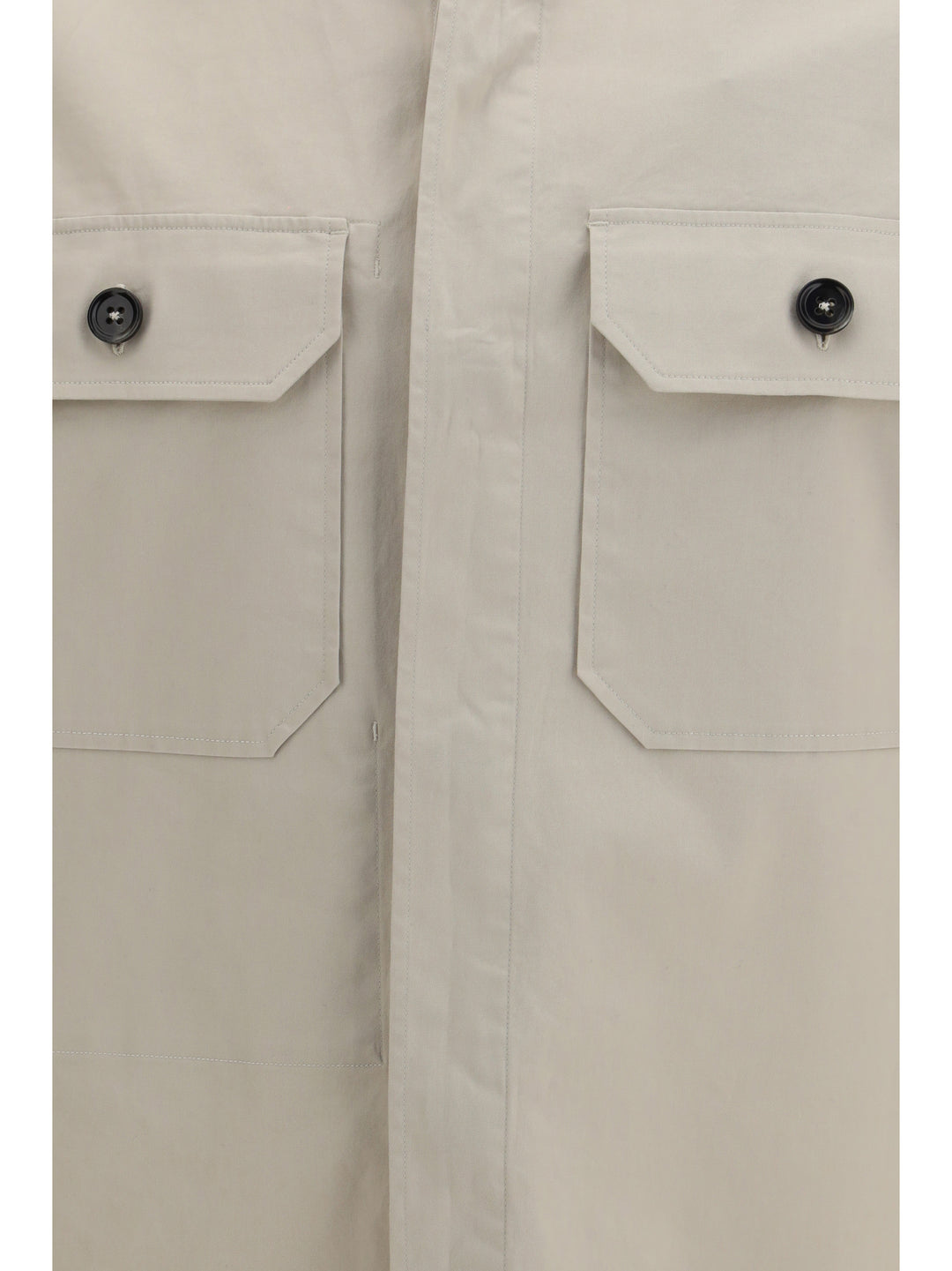 Linen wool and silk Shirt jacket 3