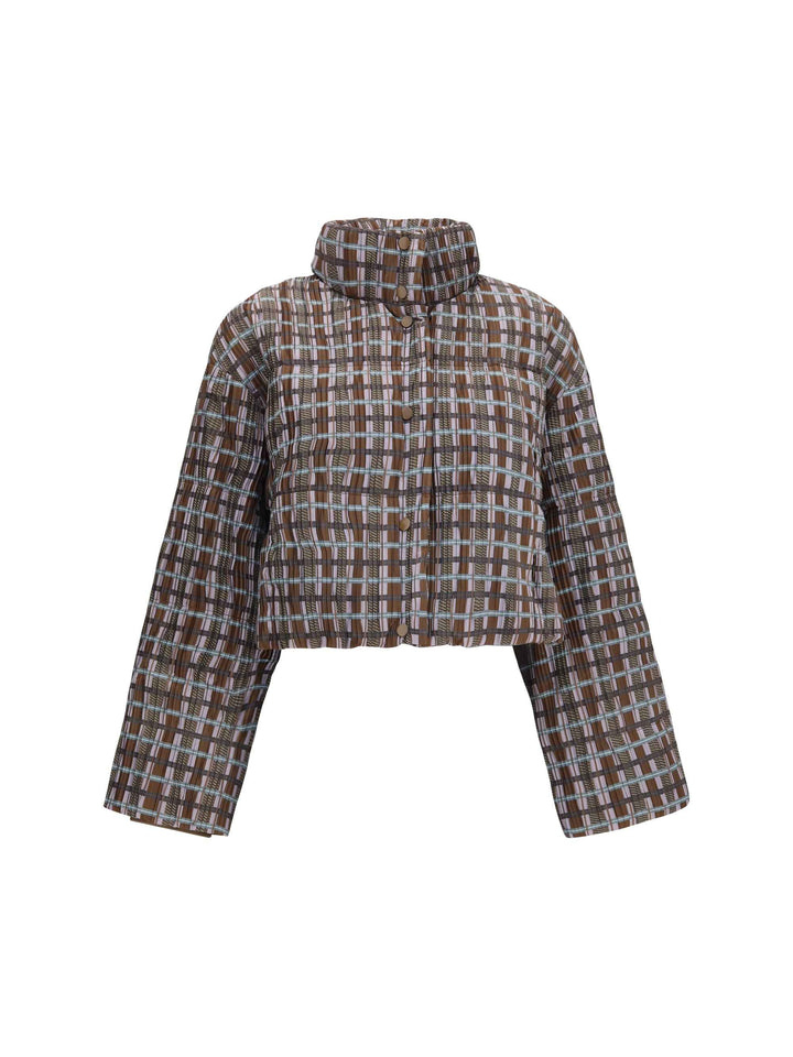 Short padded high-neck Jacket