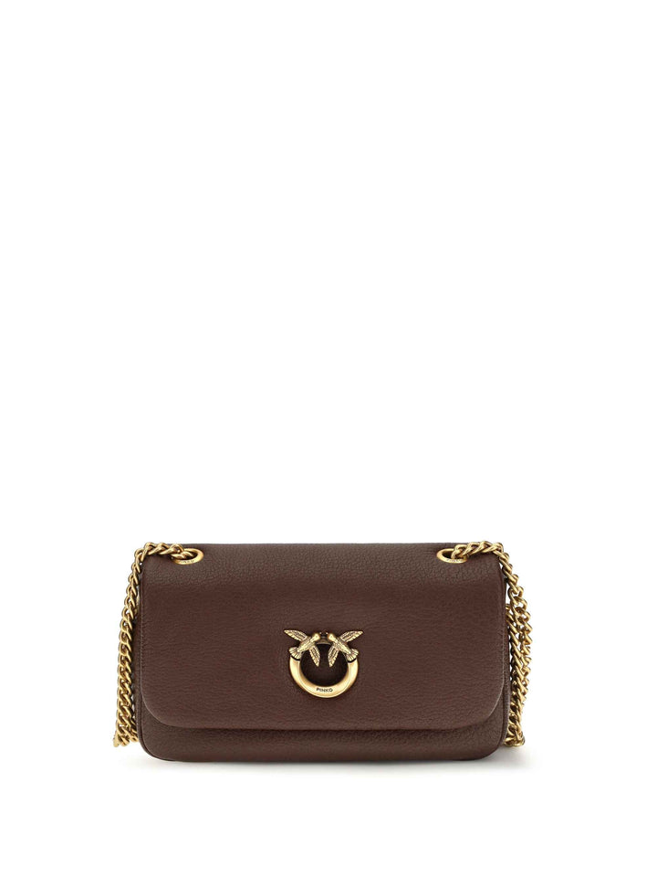 PINKO Bags in CASTANO INTENSO-ANTIQUE GOLD