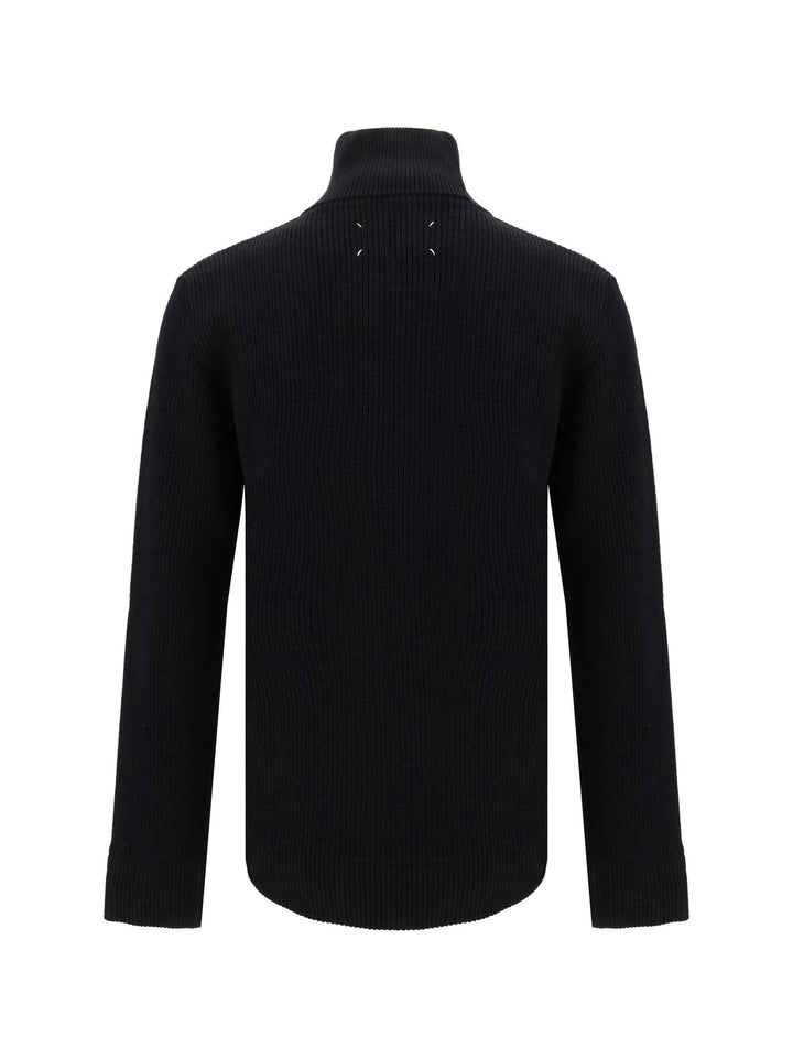 Cotton zip-up Sweater