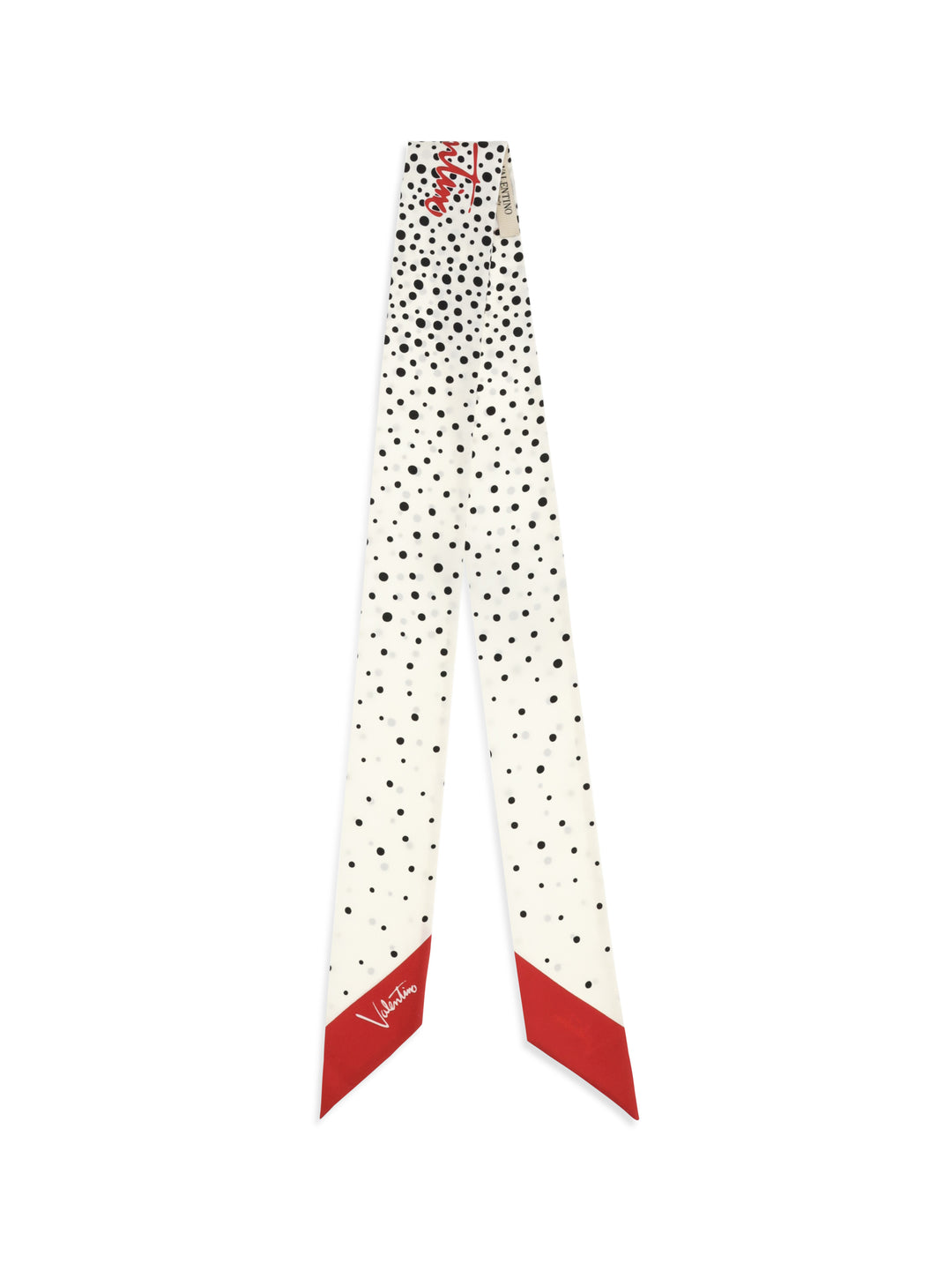 Twill Little Stars Starry Scarf in silk 1