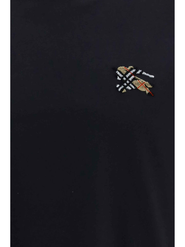 Embroidered logo cotton T-shirt