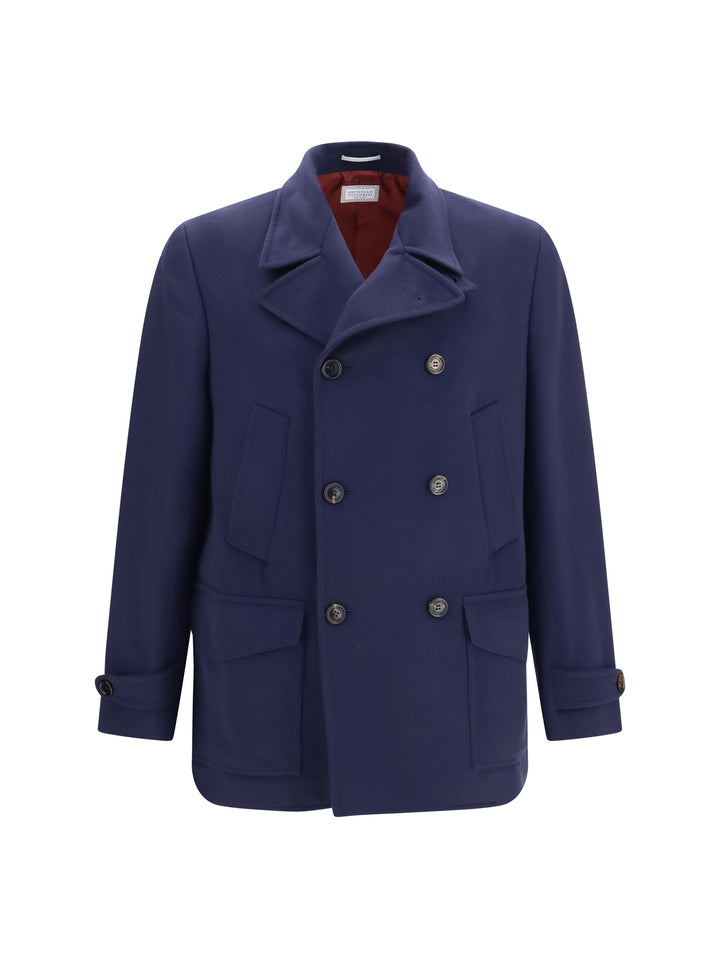Double-breasted wool Coat 1