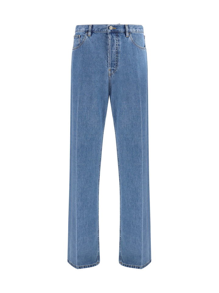 Straight-leg denim Jeans 1