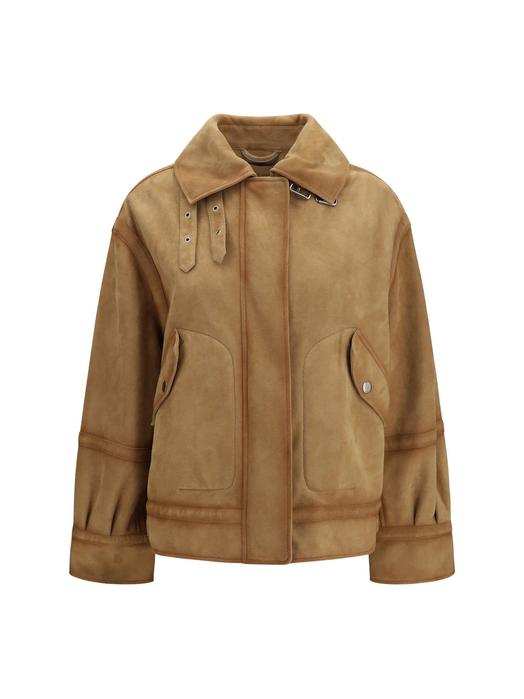 Heritage detail suede aviator bomber Jacket 1