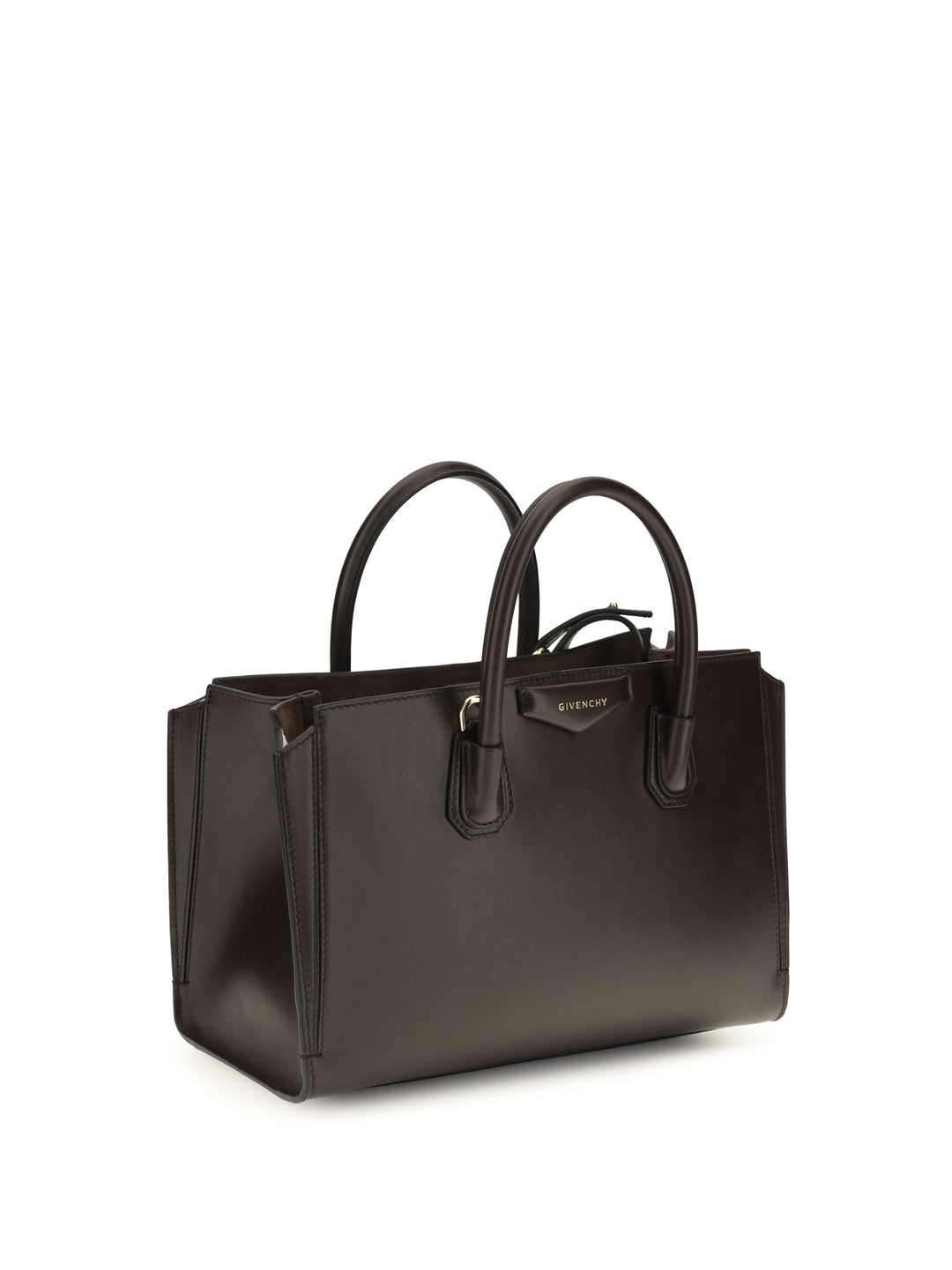 Small Antigona Catchall glossy grained leather Handbag 2