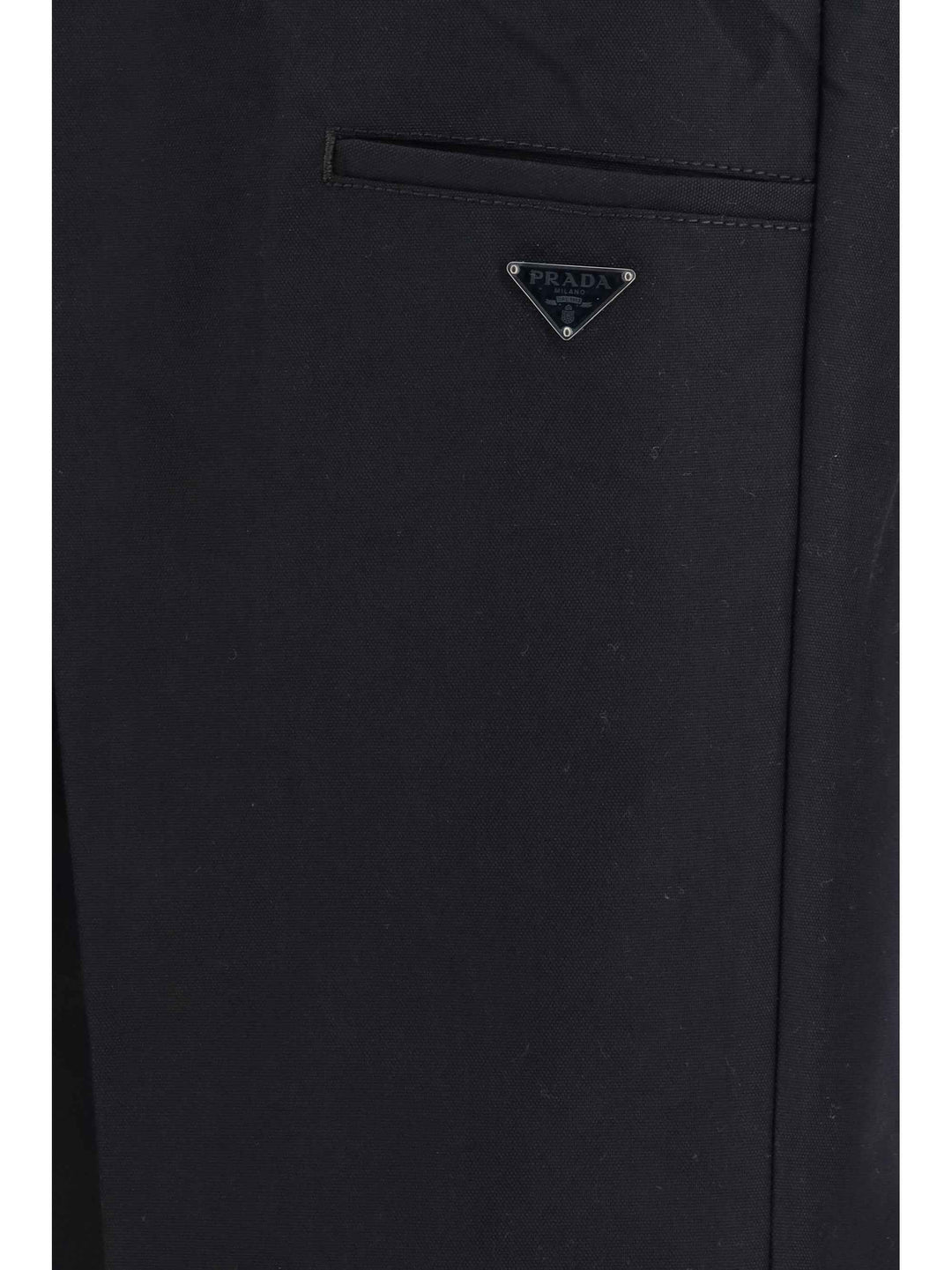 Technical wide-leg Pants in canvas