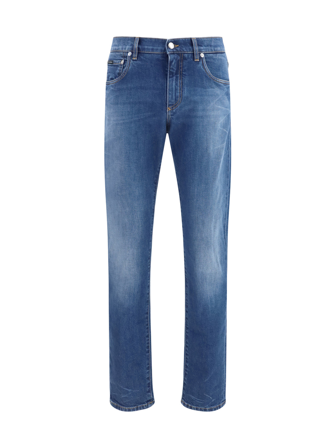 Slim stretch Jeans with DG logo 1
