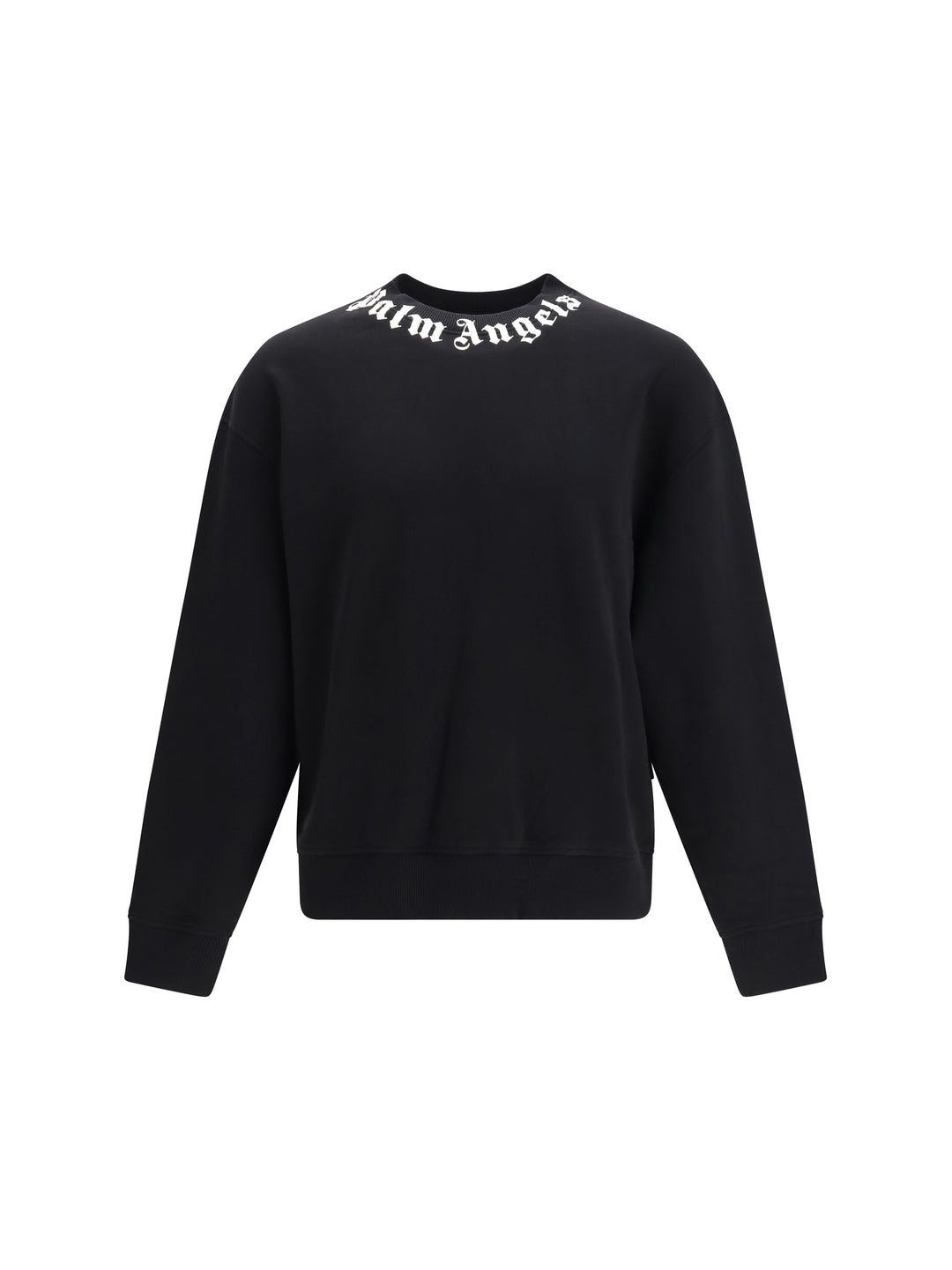 Cotton crewneck Sweatshirt with logo 1