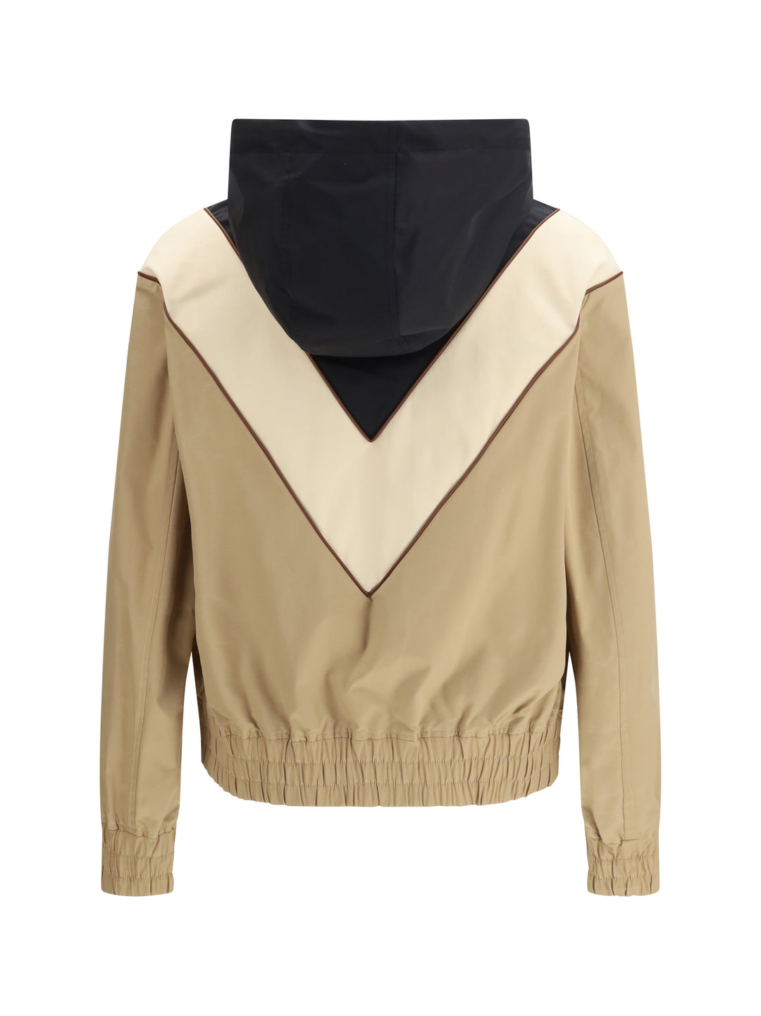 Nylon hooded windbreaker Jacket 2