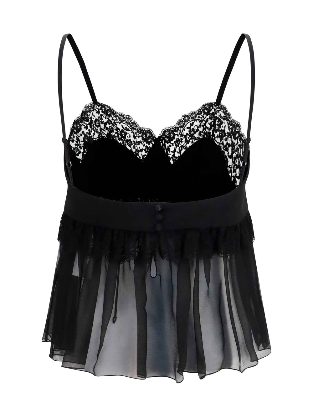 Crêpe de chine camisole Top