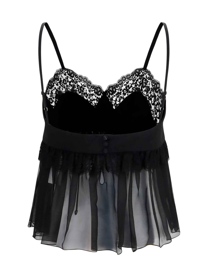 Crêpe de chine camisole Top
