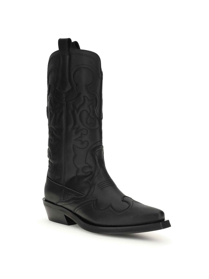 Embroidered Western Boots
