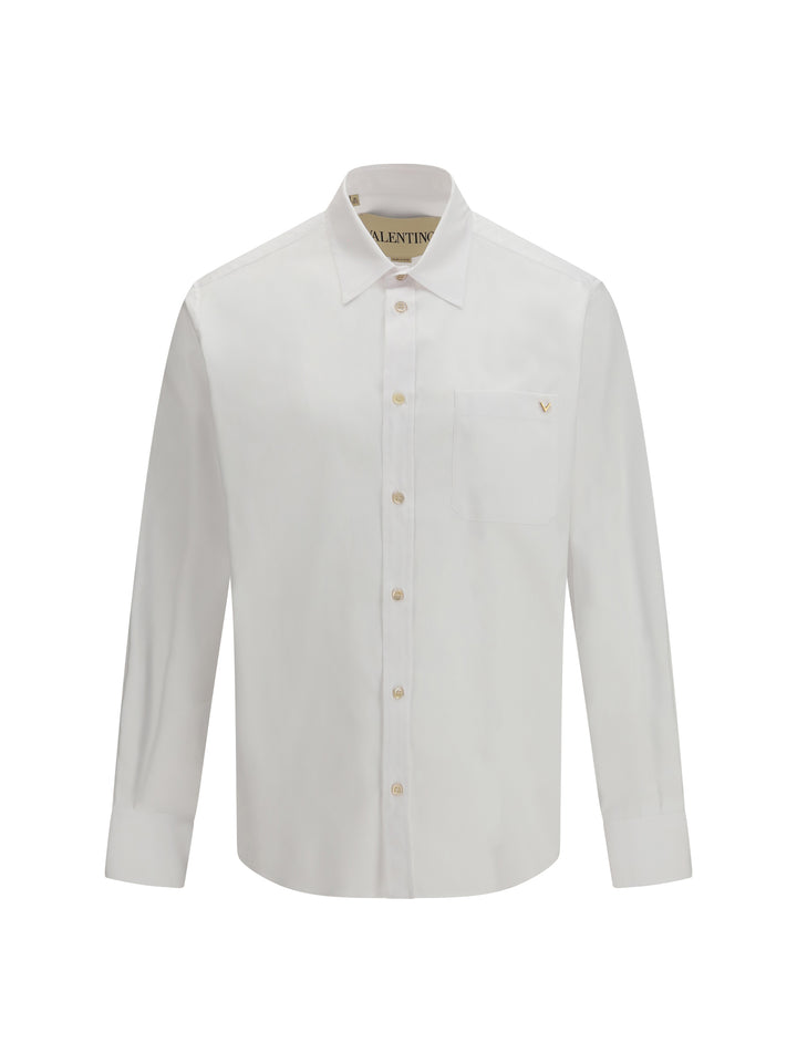 Light cotton oxford Shirt with VGold 1