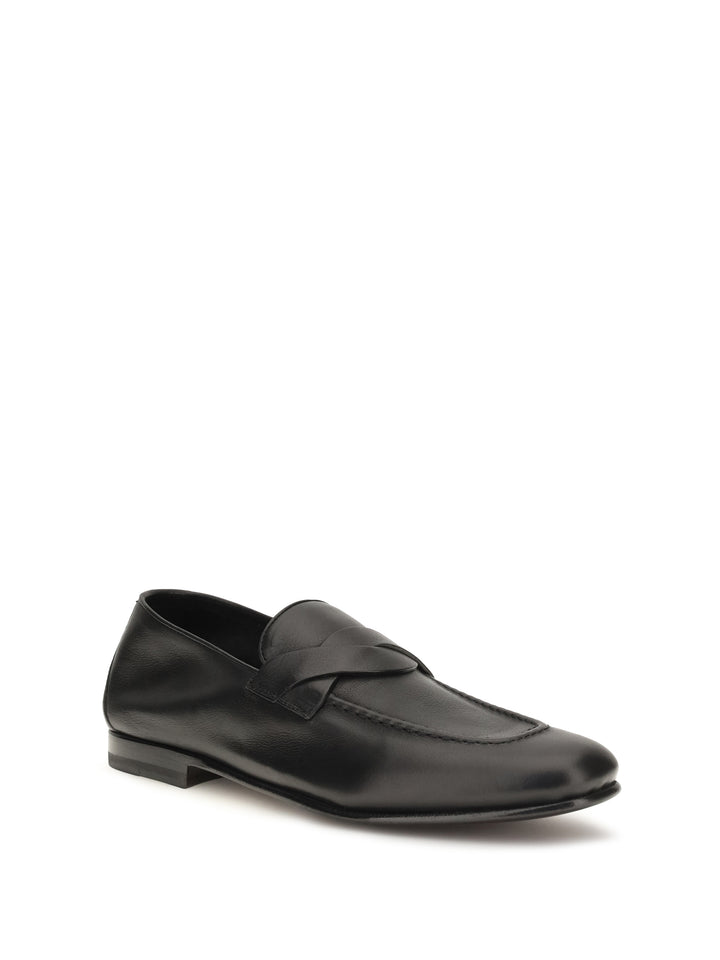 Gigi Loafers with woven strap 2
