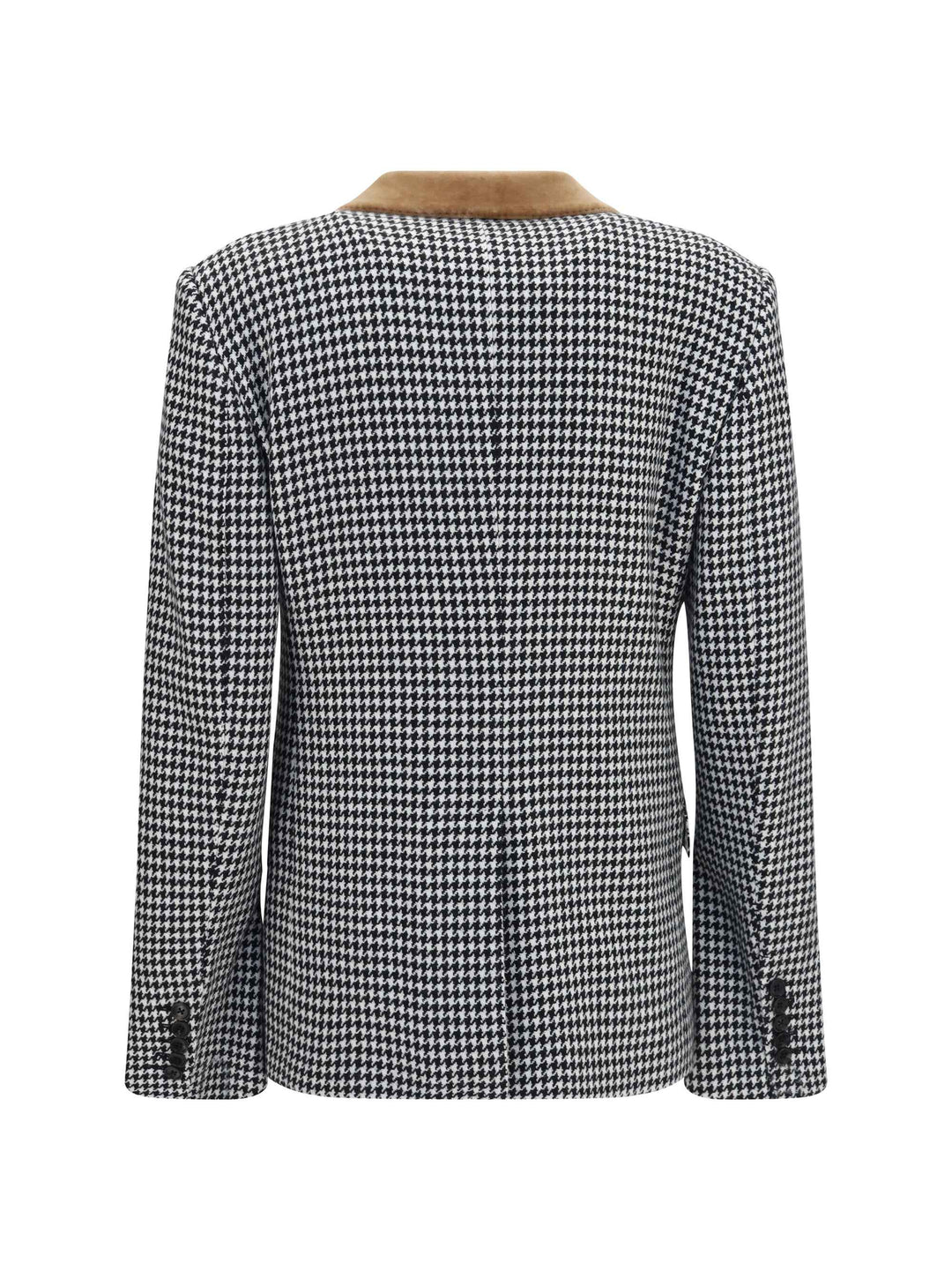 Houndstooth cashmere Jacket