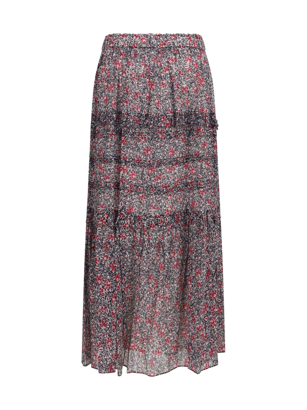 Volomia long ruffled Skirt