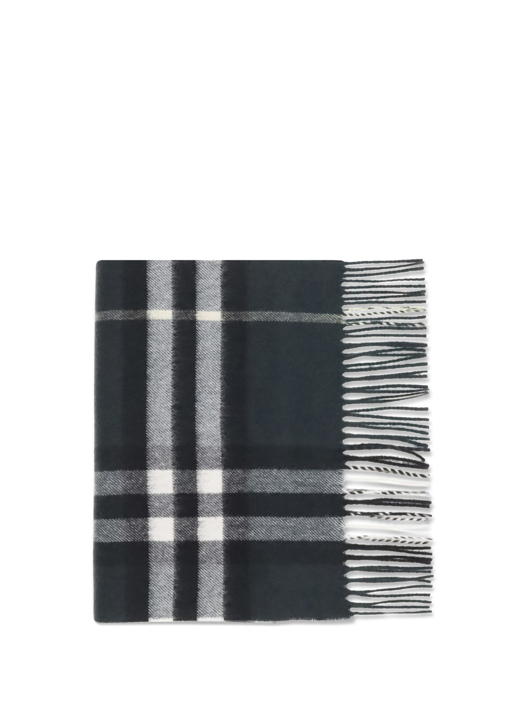 Cashmere Check Scarf 1
