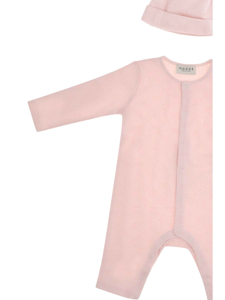 GG cotton piqué Baby gift Set